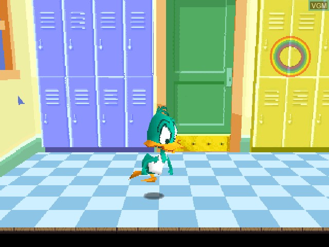 In-game screen of the game Tiny Toon Adventures - Plucky's Big Adventure on Sony Playstation
