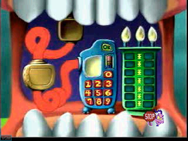 In-game screen of the game Secret of Googol 3, The - The Googol Counting Fair - Midways on Sony Playstation