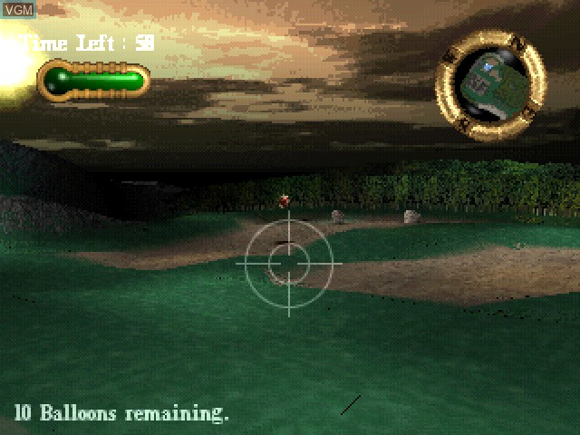 In-game screen of the game Jeff Wayne's The War of the Worlds on Sony Playstation