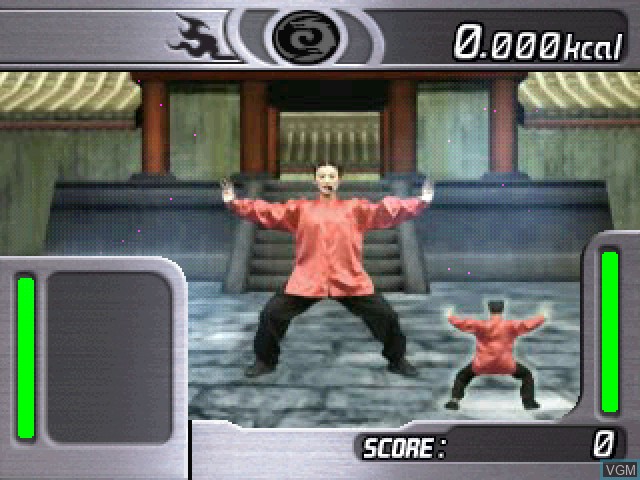 In-game screen of the game Martial Beat on Sony Playstation