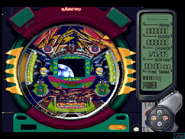 In-game screen of the game Victory Zone 2 on Sony Playstation