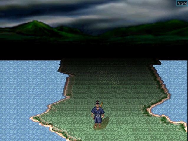 In-game screen of the game Nobunaga Shippuuki - Ko on Sony Playstation