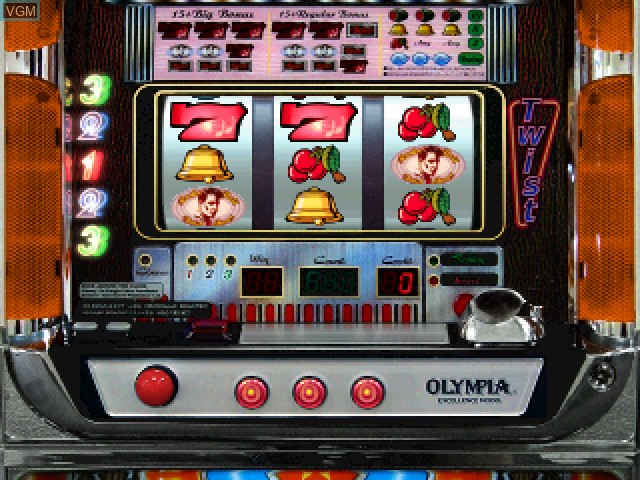 In-game screen of the game Pachi-Slot Teiou - Shimabai 30 on Sony Playstation