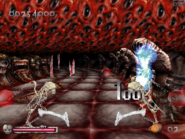 In-game screen of the game ParanoiaScape on Sony Playstation