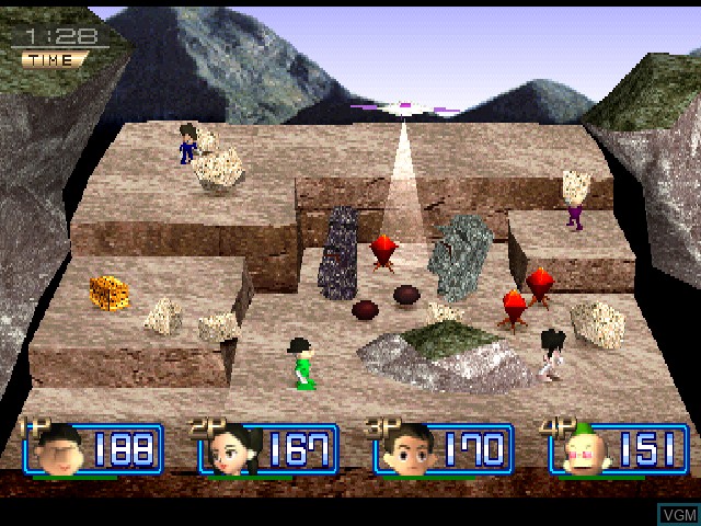 In-game screen of the game Poitter's Point 2 - SODOM no Inbou on Sony Playstation