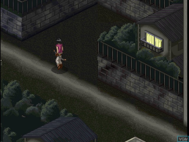 In-game screen of the game Tenkuu no Escaflowne on Sony Playstation