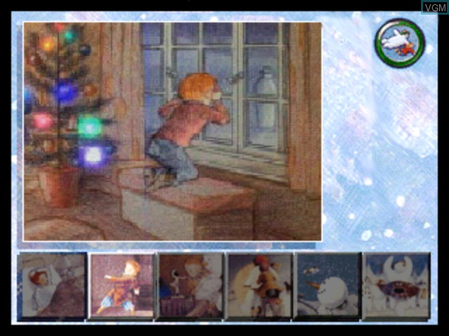 In-game screen of the game Snowman, The on Sony Playstation