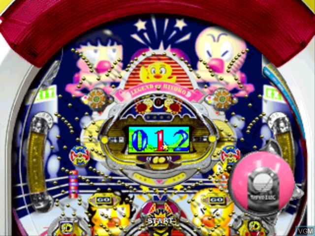In-game screen of the game Pachinko Teiou - CR Sore Ute Hama-chan 2 & CR Sore Yuke Matchan S on Sony Playstation