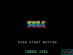 Title screen of the game Terebi Oekaki on Sega SG-1000