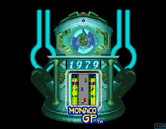 Menu screen of the game Sega Ages - Memorial Collection Vol. 2 on Sega Saturn