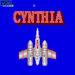 Title screen of the game Cynthia on Sharp X68000