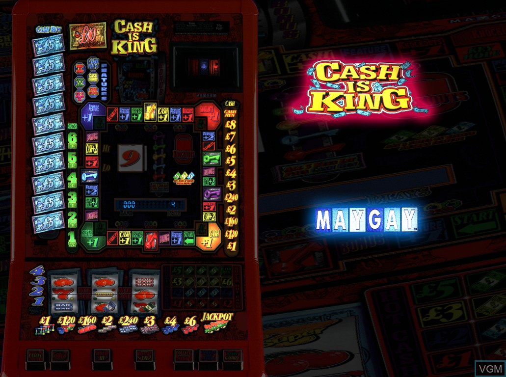 In-game screen of the game Cash Is King on Slot machines