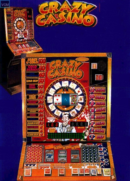 In-game screen of the game Crazy Casino on Slot machines