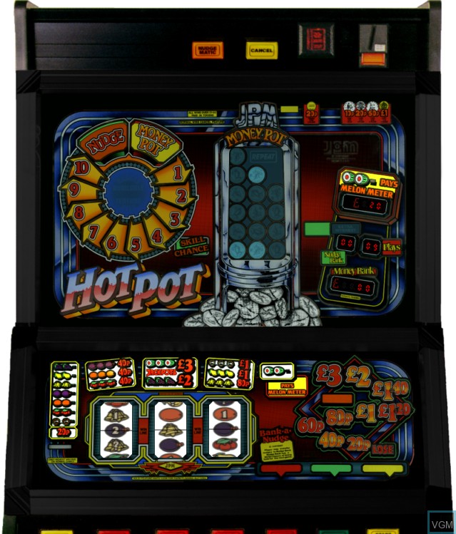 In-game screen of the game Hot Pot on Slot machines