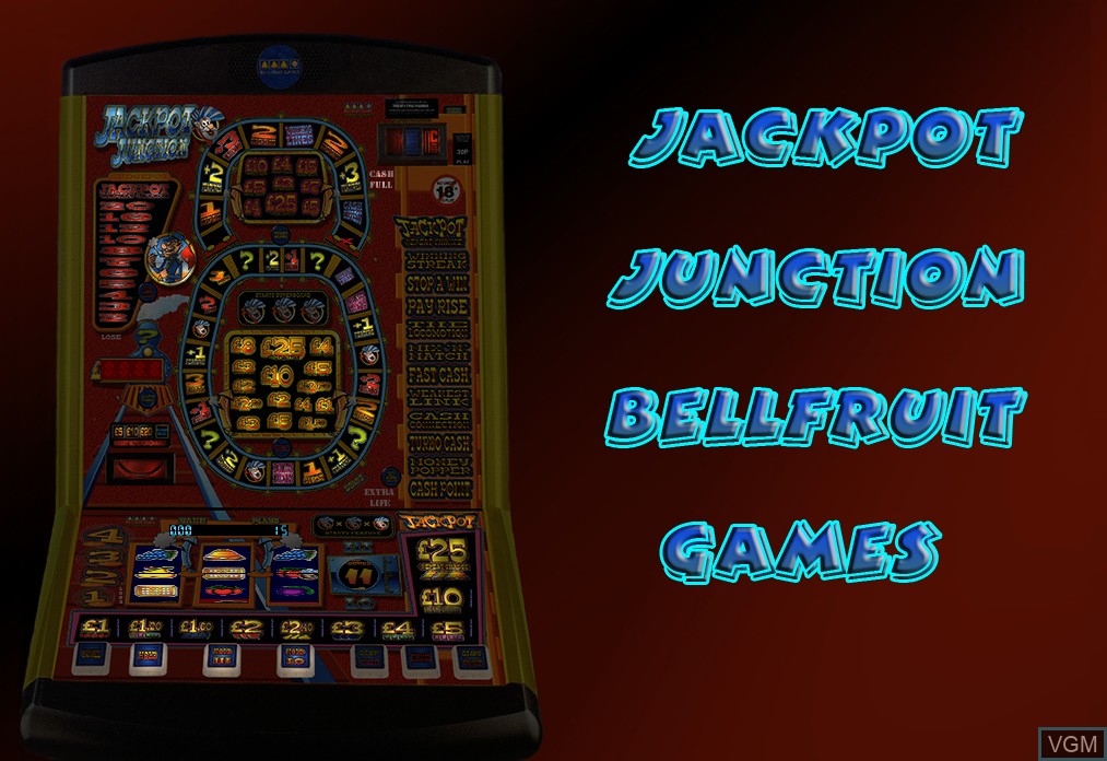 In-game screen of the game Jackpot Junction on Slot machines