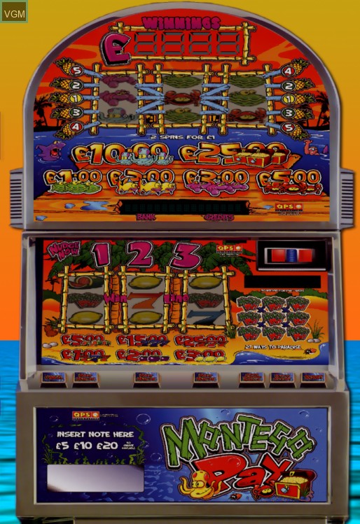 In-game screen of the game Montego Pay on Slot machines