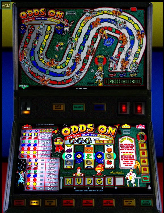 In-game screen of the game Odds On on Slot machines