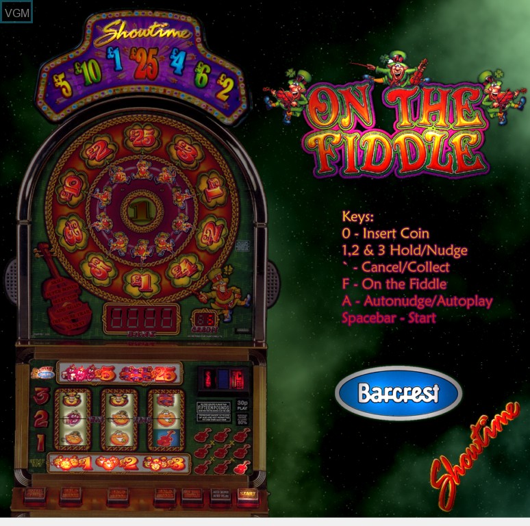 In-game screen of the game On The Fiddle on Slot machines