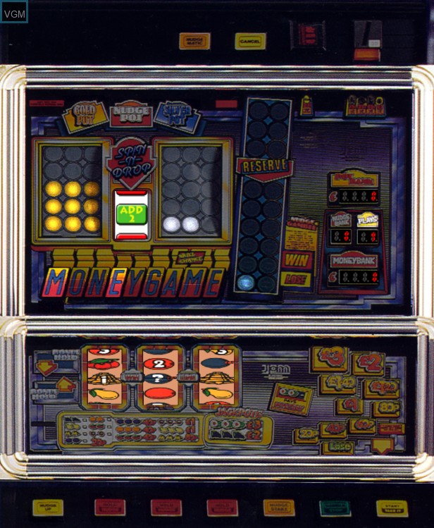 In-game screen of the game Money Game on Slot machines