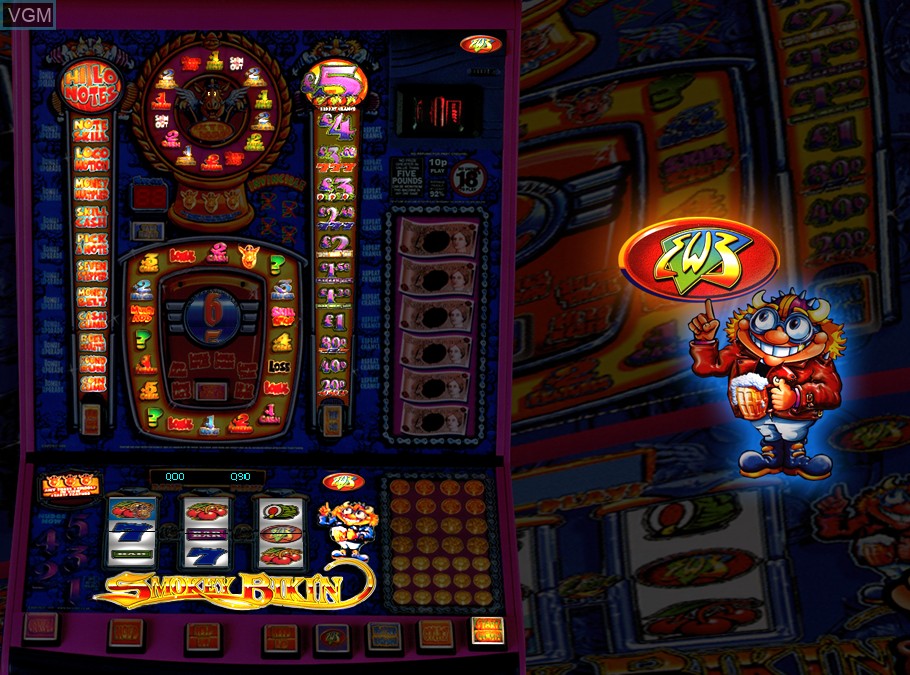 In-game screen of the game Smokey Bikin on Slot machines