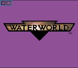 Title screen of the game Waterworld on Nintendo Super NES