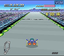 Menu screen of the game BS F-Zero Grand Prix - Ace League - Dai-4-Shuu on Nintendo Super NES