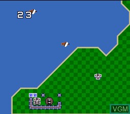 Menu screen of the game Rampart on Nintendo Super NES