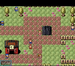 Menu screen of the game Super Chinese World 3 - Chou Jigen Daisakusen on Nintendo Super NES