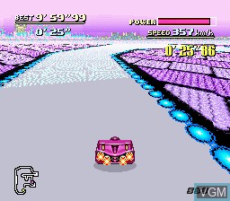 In-game screen of the game BS F-Zero Grand Prix - Ace League - Dai-4-Shuu on Nintendo Super NES