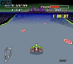 In-game screen of the game BS F-Zero Grand Prix - King League - Dai-3-Shuu on Nintendo Super NES