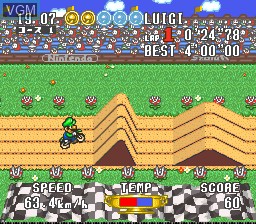 Excitebike Bunbun Mario Battle Stadium 3