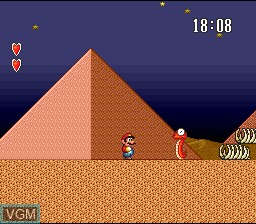 In-game screen of the game BS Super Mario USA Power Challenge Dai-2-kai on Nintendo Super NES