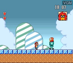 In-game screen of the game BS Super Mario USA Power Challenge Dai-3-kai on Nintendo Super NES