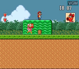 In-game screen of the game BS Super Mario USA Power Challenge Dai-4-kai on Nintendo Super NES