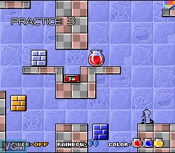 In-game screen of the game Sutte Hakkun '98 - Winter Event Version on Nintendo Super NES