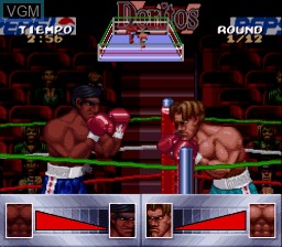 In-game screen of the game Chavez on Nintendo Super NES