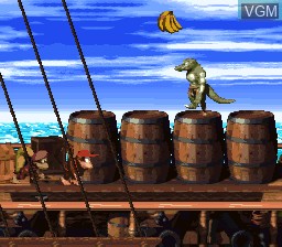 In-game screen of the game Donkey Kong Country 2 - Diddy's Kong Quest on Nintendo Super NES