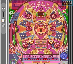 In-game screen of the game Hissatsu Pachinko Collection on Nintendo Super NES