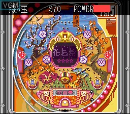 In-game screen of the game Nishijin Pachinko Monogatari on Nintendo Super NES