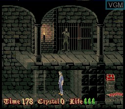 In-game screen of the game Nosferatu on Nintendo Super NES