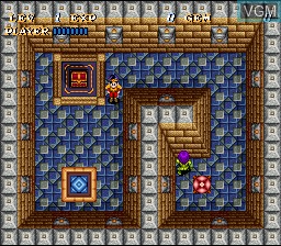 In-game screen of the game Soul Blader on Nintendo Super NES