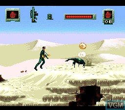 In-game screen of the game Stargate on Nintendo Super NES