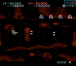In-game screen of the game Super Nova on Nintendo Super NES