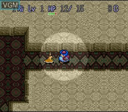 In-game screen of the game Torneko no Daibouken - Fushigi no Dungeon on Nintendo Super NES