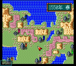 In-game screen of the game Zan II - Spirits on Nintendo Super NES