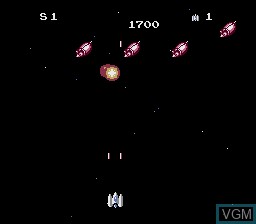 In-game screen of the game Caravan Shooting Collection on Nintendo Super NES