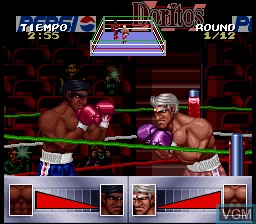 In-game screen of the game Chavez on Nintendo Super NES