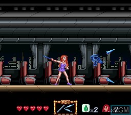 In-game screen of the game GS Mikami - Joreishi wa Nice Body on Nintendo Super NES