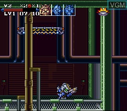 In-game screen of the game Great Battle IV, The on Nintendo Super NES