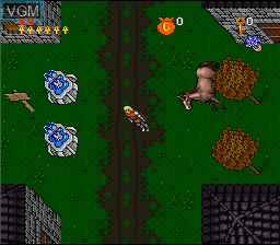 In-game screen of the game Ultima - The Black Gate on Nintendo Super NES